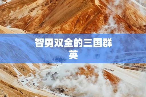 智勇双全的三国群英