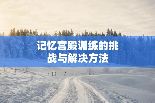 记忆宫殿训练的挑战与解决方法