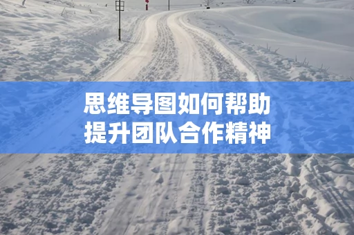 思维导图如何帮助提升团队合作精神