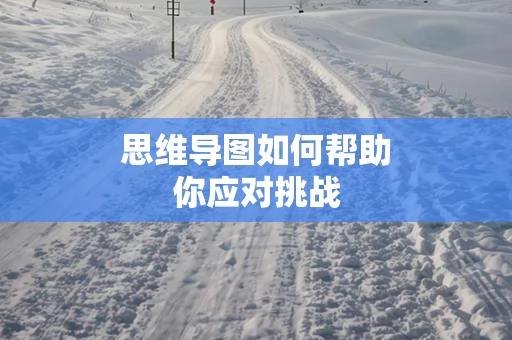 思维导图如何帮助你应对挑战