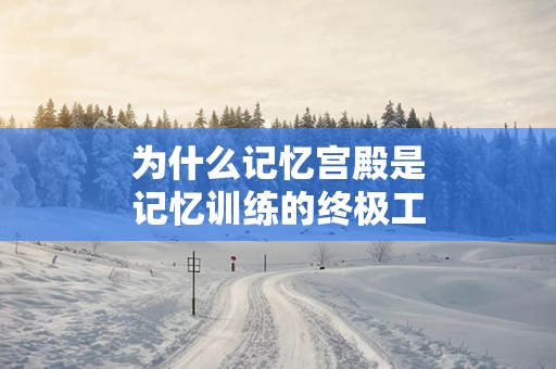 为什么记忆宫殿是记忆训练的终极工具