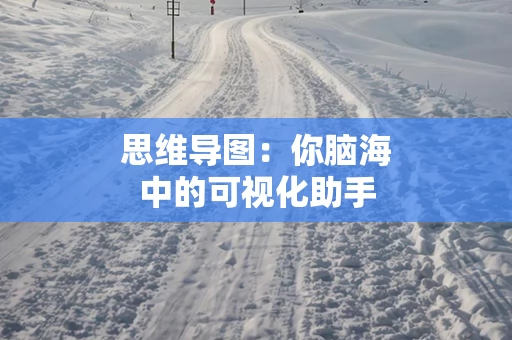 思维导图：你脑海中的可视化助手