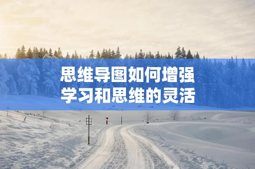 思维导图如何增强学习和思维的灵活性