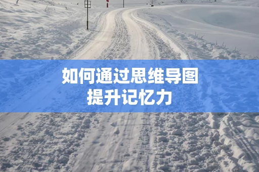 如何通过思维导图提升记忆力