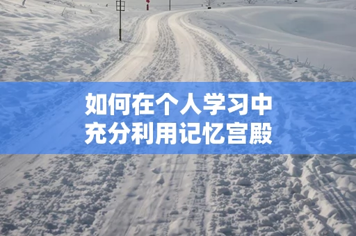如何在个人学习中充分利用记忆宫殿