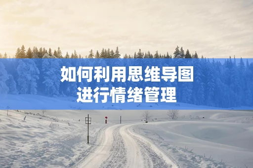 如何利用思维导图进行情绪管理