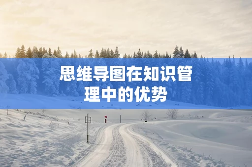 思维导图在知识管理中的优势