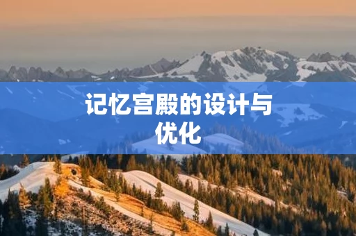 记忆宫殿的设计与优化