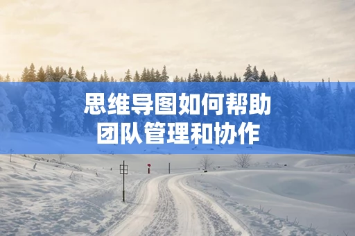 思维导图如何帮助团队管理和协作