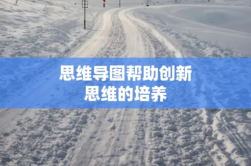 思维导图帮助创新思维的培养