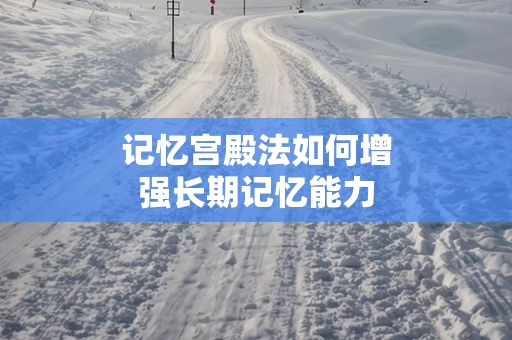 记忆宫殿法如何增强长期记忆能力