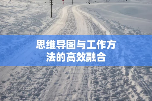 思维导图与工作方法的高效融合