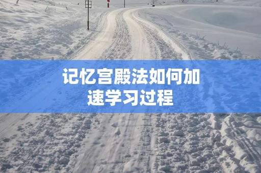 记忆宫殿法如何加速学习过程