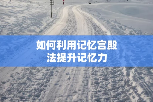 如何利用记忆宫殿法提升记忆力