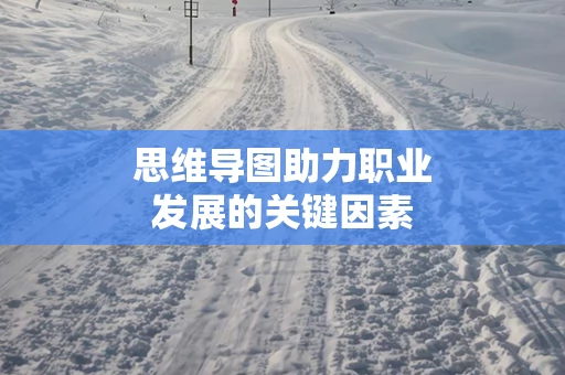 思维导图助力职业发展的关键因素